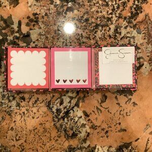 Jessica Simpson Sticky Notes, 3 Pads, 100 Sheets Each. New In Pack